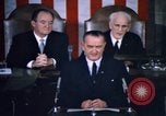 Image of President Johnson address to Congress on Voting Rights Washington DC USA, 1965, second 25 stock footage video 65675070904