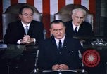 Image of President Johnson address to Congress on Voting Rights Washington DC USA, 1965, second 31 stock footage video 65675070904