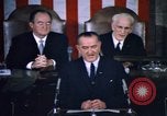 Image of President Johnson address to Congress on Voting Rights Washington DC USA, 1965, second 37 stock footage video 65675070904