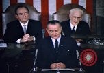 Image of President Johnson address to Congress on Voting Rights Washington DC USA, 1965, second 41 stock footage video 65675070904