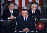 Image of President Johnson address to Congress on Voting Rights Washington DC USA, 1965, second 44 stock footage video 65675070904