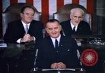 Image of President Johnson address to Congress on Voting Rights Washington DC USA, 1965, second 46 stock footage video 65675070904