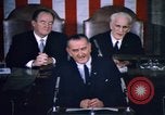 Image of President Johnson address to Congress on Voting Rights Washington DC USA, 1965, second 48 stock footage video 65675070904