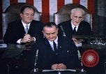 Image of President Johnson address to Congress on Voting Rights Washington DC USA, 1965, second 50 stock footage video 65675070904