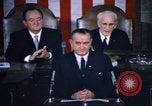 Image of President Johnson address to Congress on Voting Rights Washington DC USA, 1965, second 60 stock footage video 65675070904