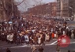 Image of Martin Luther King funeral procession to Morehouse College Atlanta Georgia USA, 1968, second 1 stock footage video 65675070914