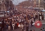 Image of Martin Luther King funeral procession to Morehouse College Atlanta Georgia USA, 1968, second 8 stock footage video 65675070914