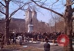Image of Martin Luther King funeral procession to Morehouse College Atlanta Georgia USA, 1968, second 15 stock footage video 65675070914