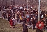 Image of Martin Luther King funeral procession to Morehouse College Atlanta Georgia USA, 1968, second 17 stock footage video 65675070914