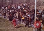 Image of Martin Luther King funeral procession to Morehouse College Atlanta Georgia USA, 1968, second 18 stock footage video 65675070914