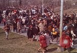 Image of Martin Luther King funeral procession to Morehouse College Atlanta Georgia USA, 1968, second 20 stock footage video 65675070914