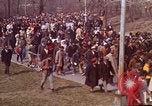 Image of Martin Luther King funeral procession to Morehouse College Atlanta Georgia USA, 1968, second 22 stock footage video 65675070914