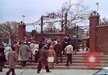 Image of Martin Luther King funeral procession to Morehouse College Atlanta Georgia USA, 1968, second 33 stock footage video 65675070914