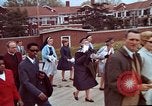Image of Martin Luther King funeral procession to Morehouse College Atlanta Georgia USA, 1968, second 34 stock footage video 65675070914
