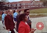 Image of Martin Luther King funeral procession to Morehouse College Atlanta Georgia USA, 1968, second 36 stock footage video 65675070914