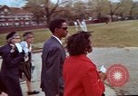 Image of Martin Luther King funeral procession to Morehouse College Atlanta Georgia USA, 1968, second 37 stock footage video 65675070914