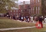 Image of Martin Luther King funeral procession to Morehouse College Atlanta Georgia USA, 1968, second 51 stock footage video 65675070914