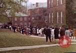 Image of Martin Luther King funeral procession to Morehouse College Atlanta Georgia USA, 1968, second 55 stock footage video 65675070914