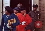 Image of Martin Luther King funeral procession to Morehouse College Atlanta Georgia USA, 1968, second 58 stock footage video 65675070914