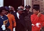 Image of Martin Luther King funeral procession to Morehouse College Atlanta Georgia USA, 1968, second 60 stock footage video 65675070914