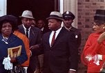 Image of Martin Luther King funeral procession to Morehouse College Atlanta Georgia USA, 1968, second 61 stock footage video 65675070914
