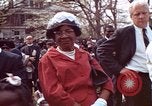 Image of faces of Martin Luther King funeral mourners Atlanta Georgia USA, 1968, second 11 stock footage video 65675070915