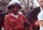 Image of faces of Martin Luther King funeral mourners Atlanta Georgia USA, 1968, second 12 stock footage video 65675070915