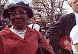 Image of faces of Martin Luther King funeral mourners Atlanta Georgia USA, 1968, second 13 stock footage video 65675070915