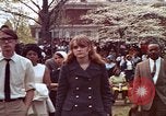 Image of faces of Martin Luther King funeral mourners Atlanta Georgia USA, 1968, second 26 stock footage video 65675070915