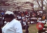 Image of faces of Martin Luther King funeral mourners Atlanta Georgia USA, 1968, second 30 stock footage video 65675070915