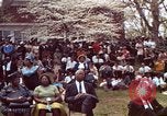 Image of faces of Martin Luther King funeral mourners Atlanta Georgia USA, 1968, second 31 stock footage video 65675070915