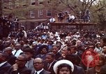 Image of faces of Martin Luther King funeral mourners Atlanta Georgia USA, 1968, second 32 stock footage video 65675070915