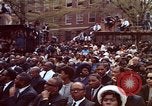Image of faces of Martin Luther King funeral mourners Atlanta Georgia USA, 1968, second 33 stock footage video 65675070915