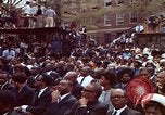 Image of faces of Martin Luther King funeral mourners Atlanta Georgia USA, 1968, second 34 stock footage video 65675070915