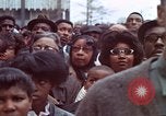 Image of faces of Martin Luther King funeral mourners Atlanta Georgia USA, 1968, second 41 stock footage video 65675070915