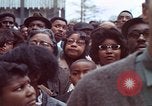 Image of faces of Martin Luther King funeral mourners Atlanta Georgia USA, 1968, second 43 stock footage video 65675070915