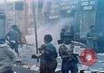 Image of burning building in riot after death of Martin Luther King Jr Washington DC USA, 1968, second 28 stock footage video 65675070919