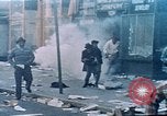 Image of burning building in riot after death of Martin Luther King Jr Washington DC USA, 1968, second 29 stock footage video 65675070919