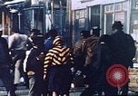 Image of burning building in riot after death of Martin Luther King Jr Washington DC USA, 1968, second 35 stock footage video 65675070919