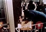 Image of burning building in riot after death of Martin Luther King Jr Washington DC USA, 1968, second 45 stock footage video 65675070919