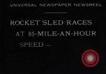 Standbild rocket Sled Syracuse New York USA, 1931, aus Sekunde 4 historischem Filmmaterial Videoclip 65675070926