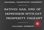 Image of Rose Monday festival Cologne Germany, 1931, second 5 stock footage video 65675070927