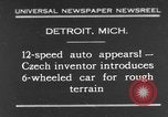 Immagine di 6 ruote di auto Detroit Michigan USA, 1931, secondo 1 filmato di repertorio 65675070928