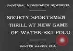 Standbild Wasser-ski Polo Winter Haven Florida USA, 1931, aus Sekunde 3 historischem Filmmaterial Videoclip 65675070932