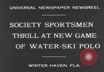 Standbild Wasser-ski Polo Winter Haven Florida USA, 1931, aus Sekunde 6 historischem Filmmaterial Videoclip 65675070932