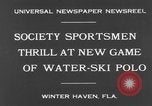Standbild Wasser-ski Polo Winter Haven Florida USA, 1931, aus Sekunde 7 historischem Filmmaterial Videoclip 65675070932