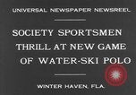 Standbild Wasser-ski Polo Winter Haven Florida USA, 1931, aus Sekunde 8 historischem Filmmaterial Videoclip 65675070932