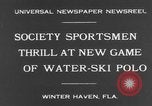 Standbild Wasser-ski Polo Winter Haven Florida USA, 1931, aus Sekunde 10 historischem Filmmaterial Videoclip 65675070932