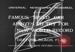 Standbild Geschwindigkeit Auto Daytona Beach Florida USA, 1932, aus Sekunde 3 historischem Filmmaterial Videoclip 65675070936