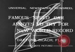 Standbild Geschwindigkeit Auto Daytona Beach Florida USA, 1932, aus Sekunde 4 historischem Filmmaterial Videoclip 65675070936